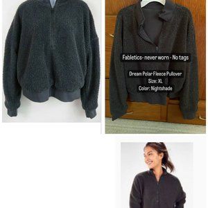 Fabletics XL Dream Polar Fleece Pullover